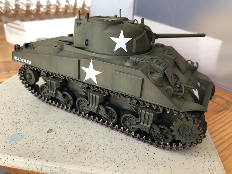 tamiya - M4 Sherman (Tamiya 1/35) IMG-2129