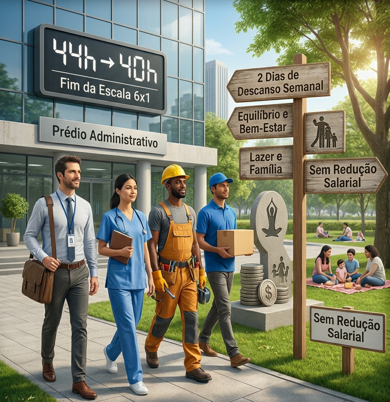 Fim da escala 6x1: o que todo trabalhador precisa saber