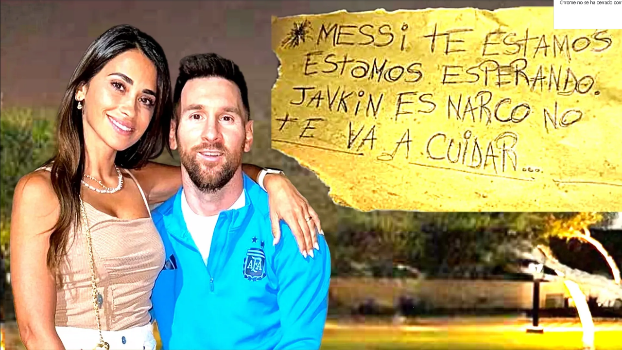 Balean súper de Antonela, esposa de Messi, y amenazan con aparente narcomensaje