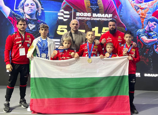 5 медала за България от Европейското по ММА