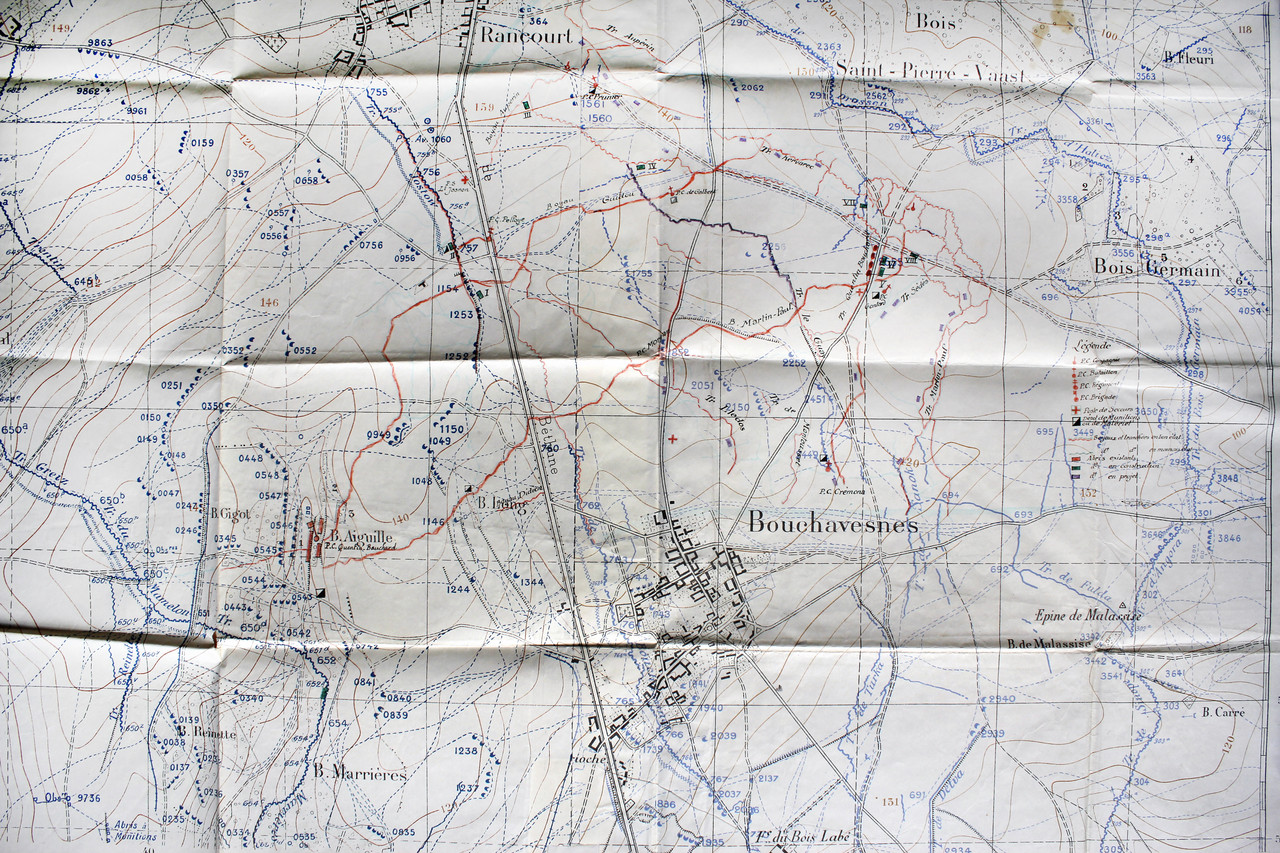 bouchavesnes 14 octobre 1916 (tb carte)