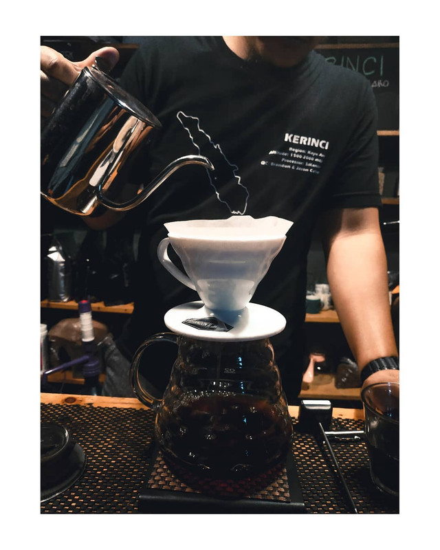 Ilustrasi kopi hitam
