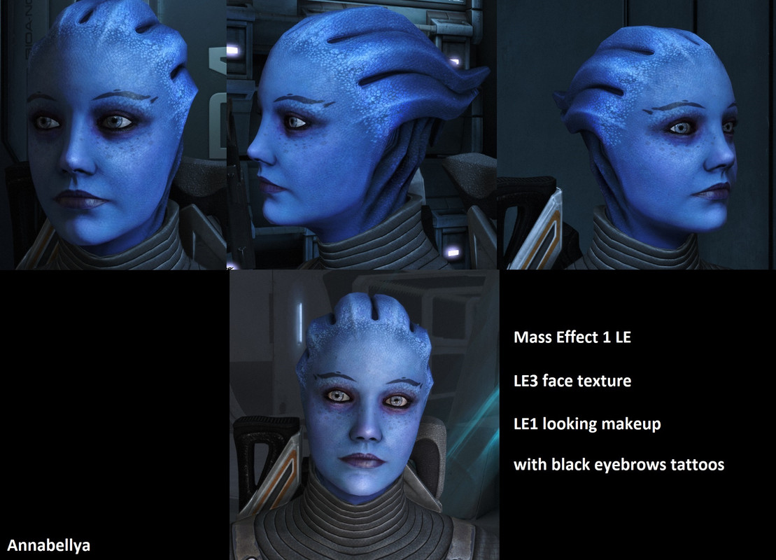 Annabellya_LE1_Liara_BlackEyebrowsTattoos_LE1Makeup_WithLE3Tex