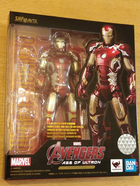 Marvel Avengers Age Of Ultron Iron Man Mk Xliii Mark 43 S H Figuarts Sealed Ebay