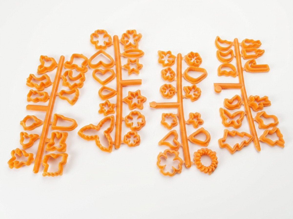 Molde cortador apliques de navidad y aretes para masa fría y fondant
