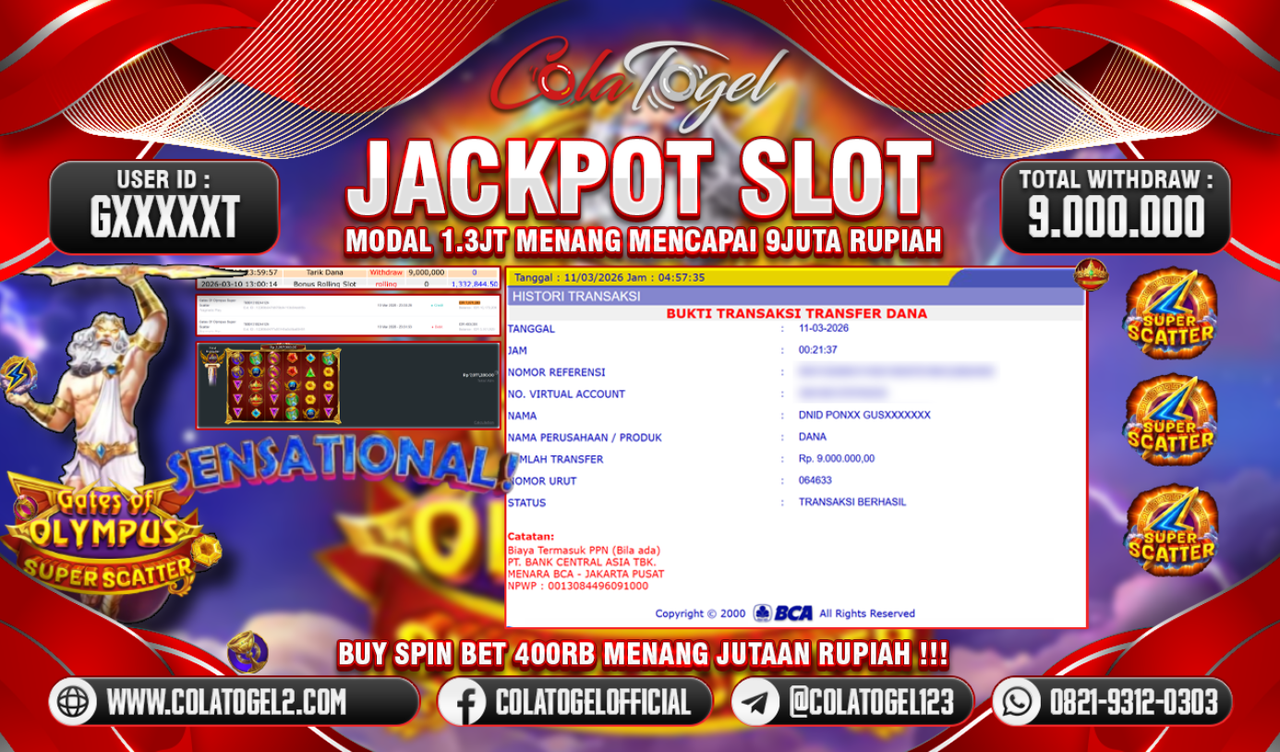 JACKPOT SLOT GACORR!!