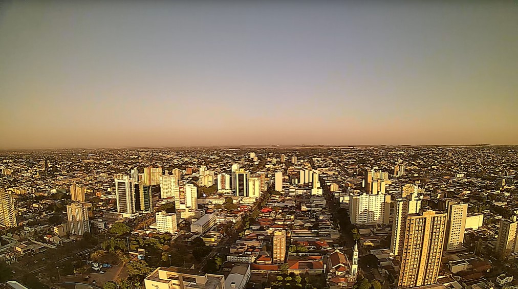 Campo Grande nesta manhã de quarta-feira