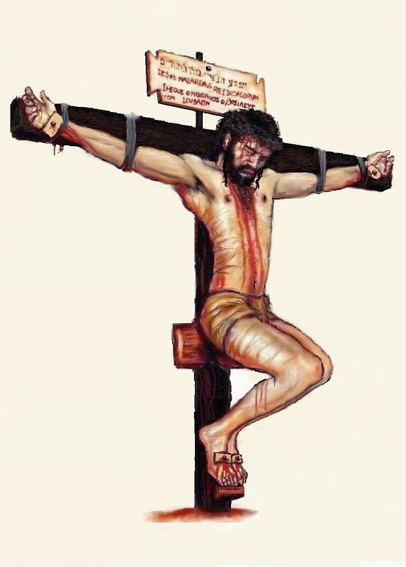 Le signe de croix de la chrétienté est t'il biblique? - Page 3 Crucifixi-n-de-Jes-s-I