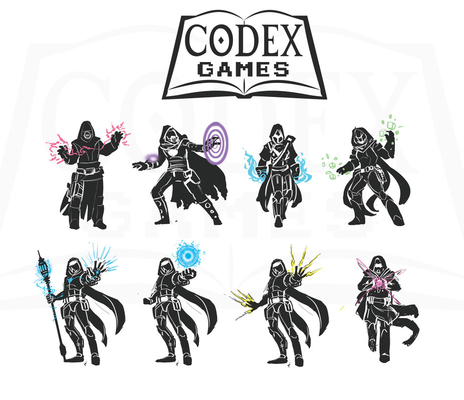 Cyber Mages Sketches-1