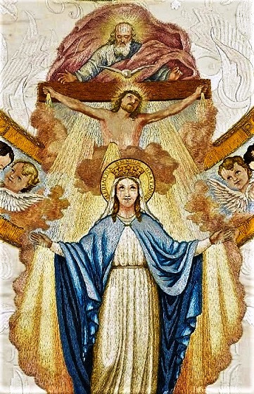 Per arrivare alla Trinità Beatissima, passa attraverso Maria dans Citazioni, frasi e pensieri SS-Trinit-e-Maria