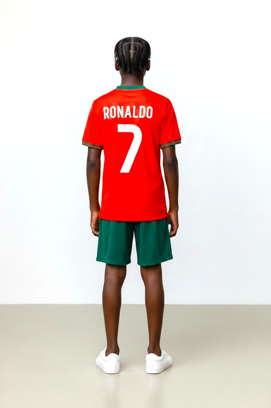 Youth Ronaldo #7 Portugal Soccer Kit