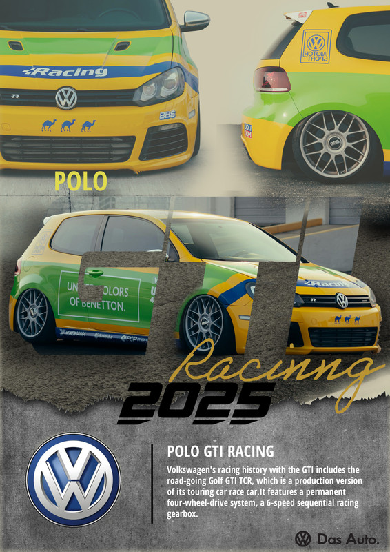 Polo GTI — Poster Design