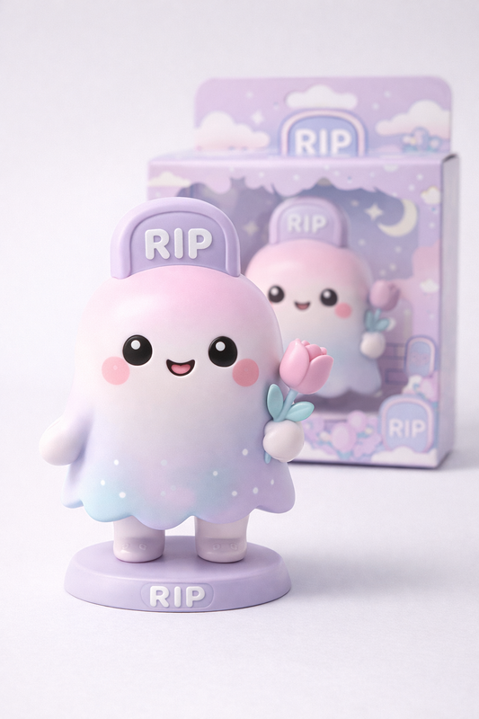 Nhân vật Vinyl màu Pastel dễ thương