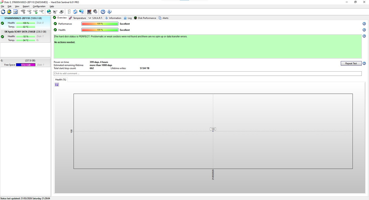 Seagate Skyhawk 3 5 6TB 05 ZAD3XME5 100