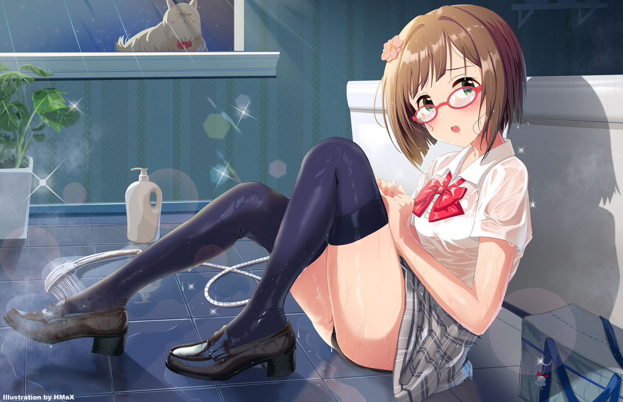 maekawa-miku-idolmaster-and-2-more-drawn-by-hmax-dc4bd7ea96a6f69c9e2fd4a2eeb9e8af-1