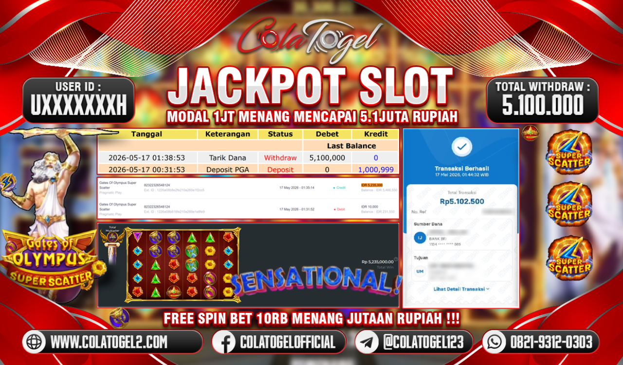 JACKPOT SLOT GACOR!!