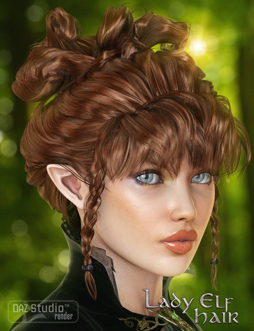 DAZ 13998 Lady Elf Hair 001