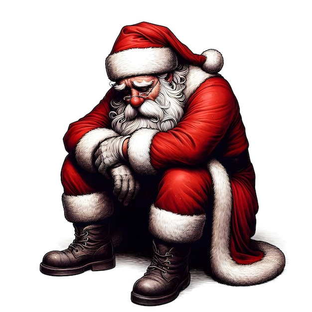 piangente-triste-babbo-natale-solo-piang