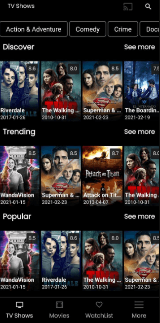 NovaShow APK screenshot 1