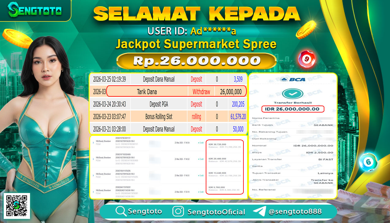 BUKTI PEMBAYARAN SUPERMARKET SPREE