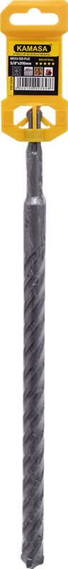 BROCA SDS-PLUS CON 4 ARISTAS DE CORTE 5/8"x310mm 5 ESTRELLAS KAMASA