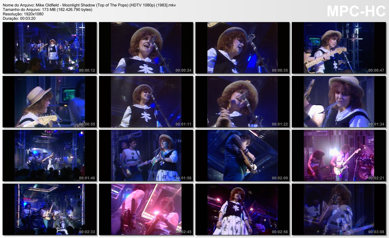 Mike Oldfield - Moonlight Shadow (Top of The Pops) (HDTV 1080p) [23.06.1983]