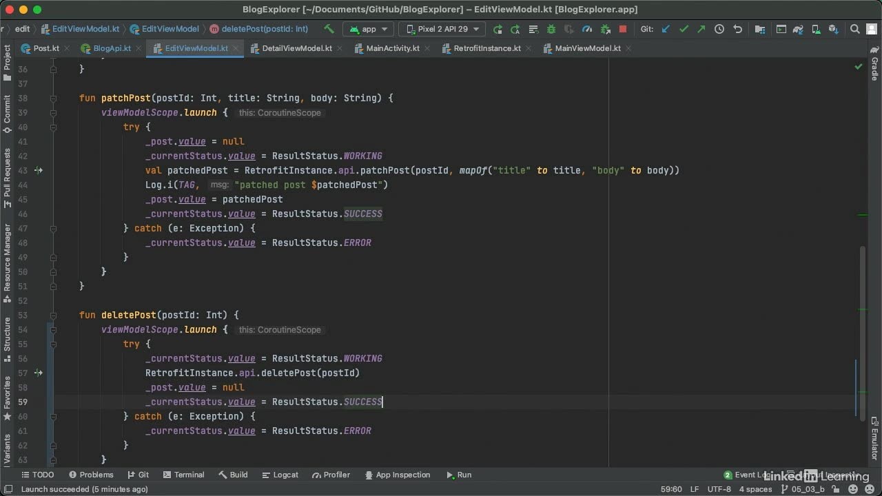 Android Development Retrofit with Kotlin Android Development Retrofit with Kotlin