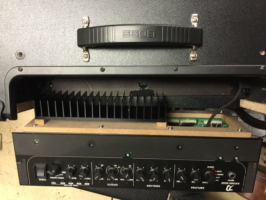 Boss Katana Amp Inside View