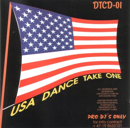 dance - 01/04/2023 - Various – USA Dance Take One (CD, Compilation, Mixed, Unofficial Release)(Not On Label – USDT-01)  1994 F