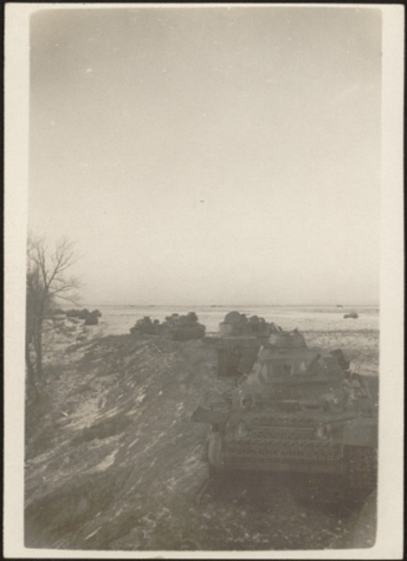 ?азбитые немецкие танки под г. Сталинградом.1