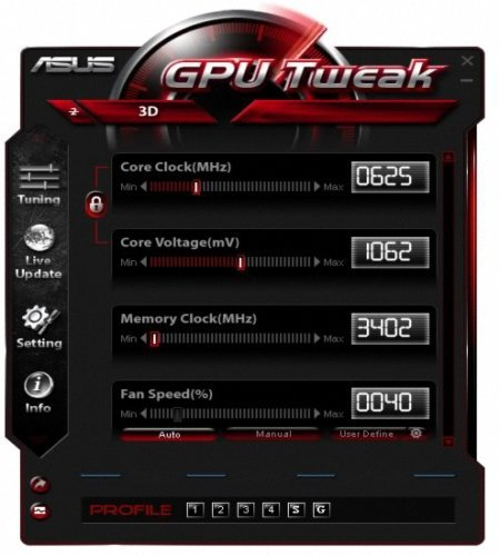 ASUS GPU Tweak II 2.2.1.0
