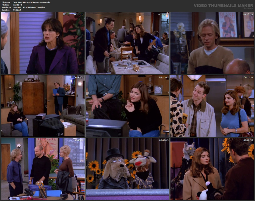 Just Shoot Me S03E07 Puppetmaster.mkv