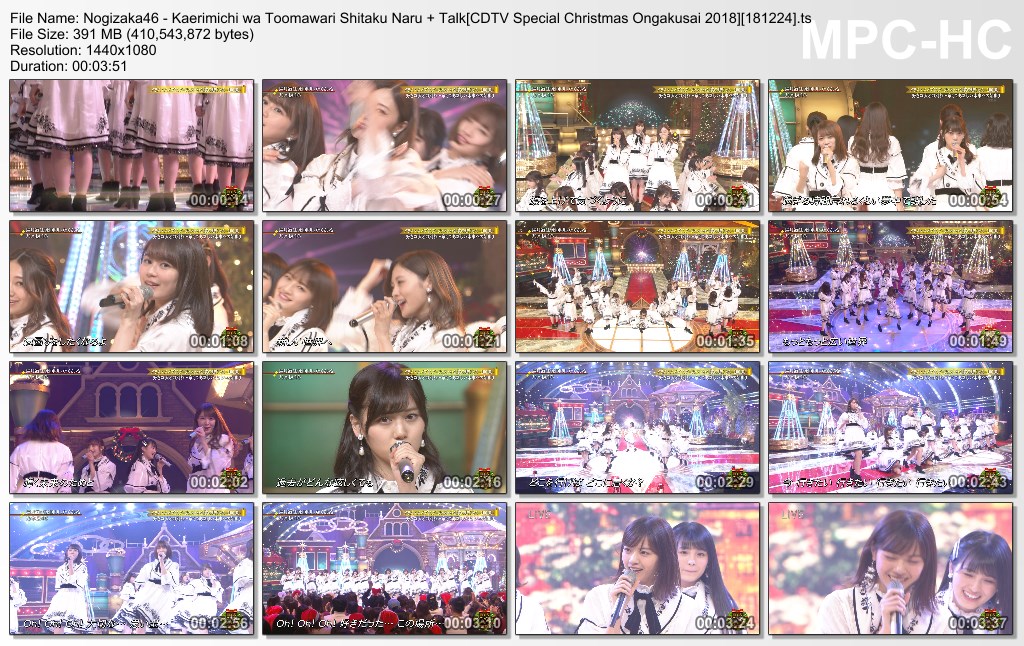 Nogizaka46 - Kaerimichi wa Toomawari Shitaku Naru   Talk[CDTV Sp