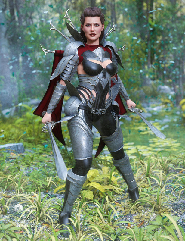 Iron Warrior for Genesis 8 Female(s)