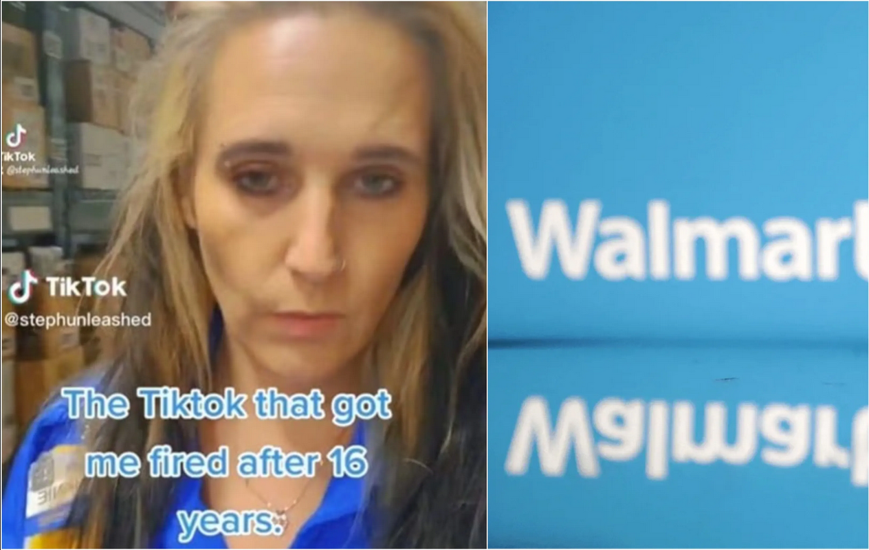 Despiden a mujer que trabajó 16 años en Walmart por grabar un TikTok