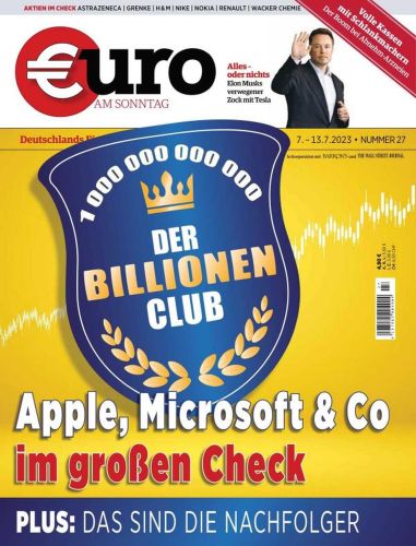 Cover: Euro am Sonntag Finanzmagazin No 27 vom 07  Juli 2023