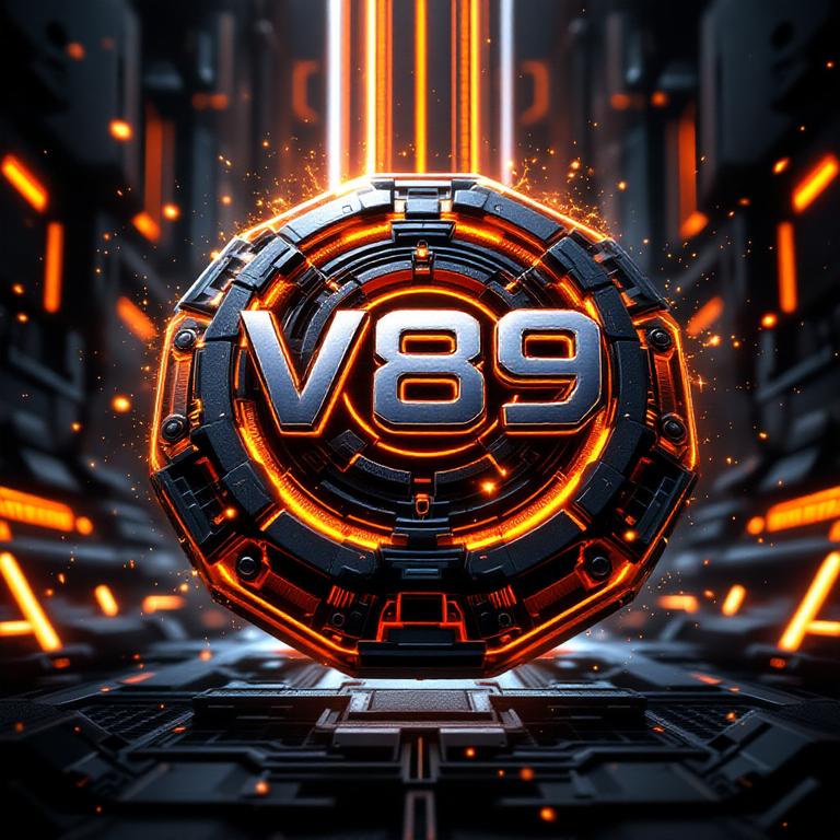 Banner Aplikasi V89 dengan akses permainan digital