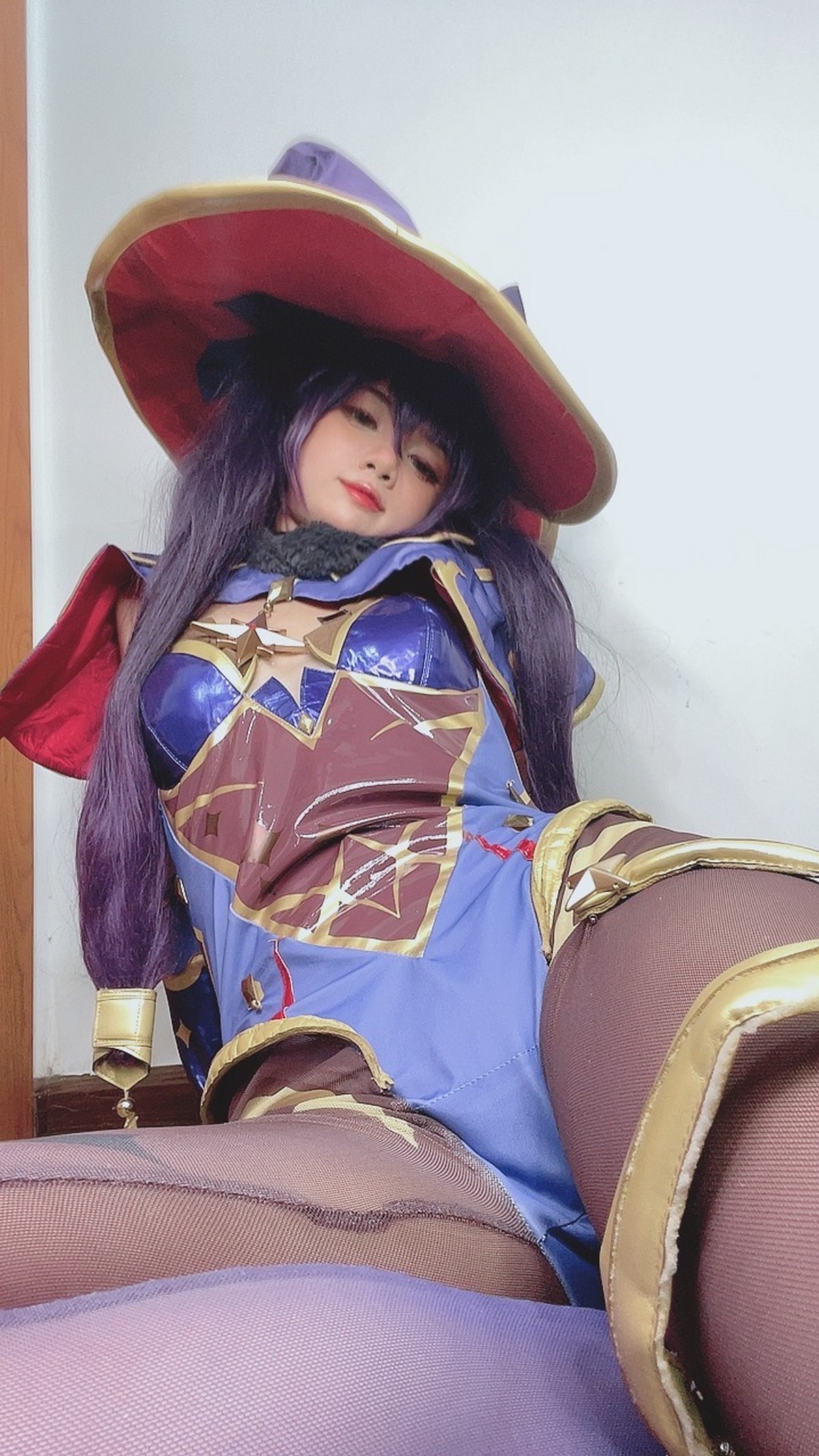 PoppaChan Mona Cosplay (Genshin Impact) HD Set – 53 Photos 20MB插图8