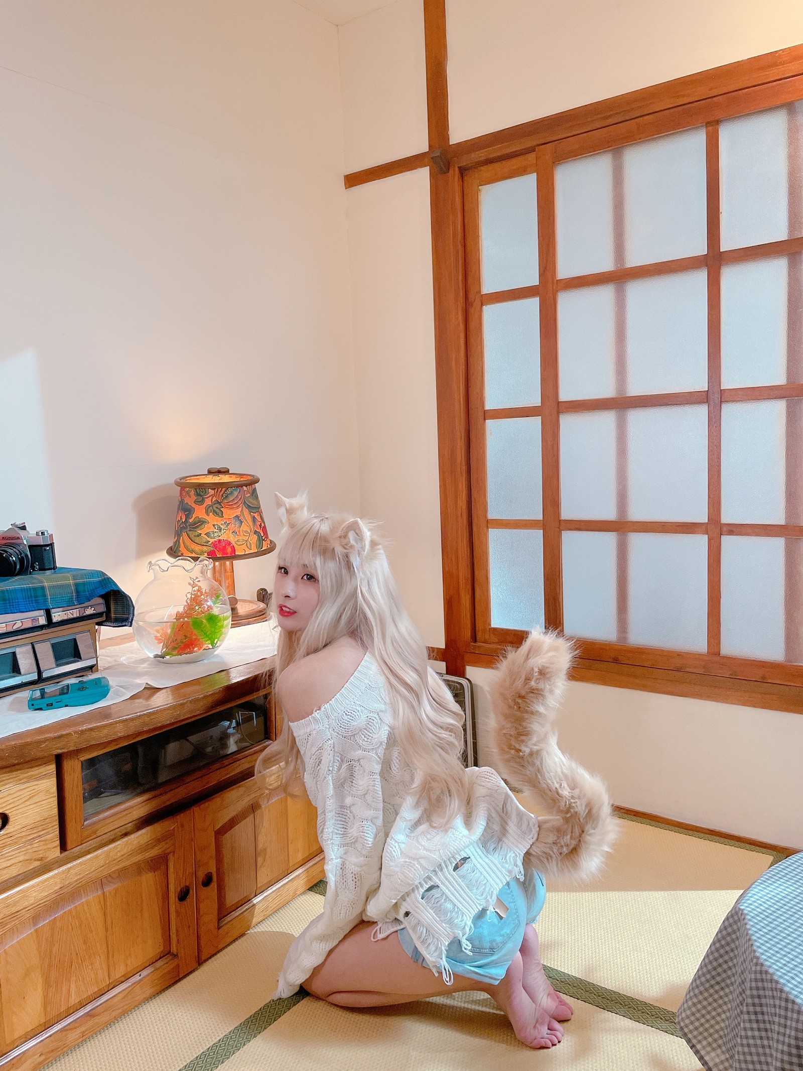 泥泥汝 猫女 主题 Cosplay 写真＋视频合集｜高质量图集（372P｜12V｜1.09GB）插图7