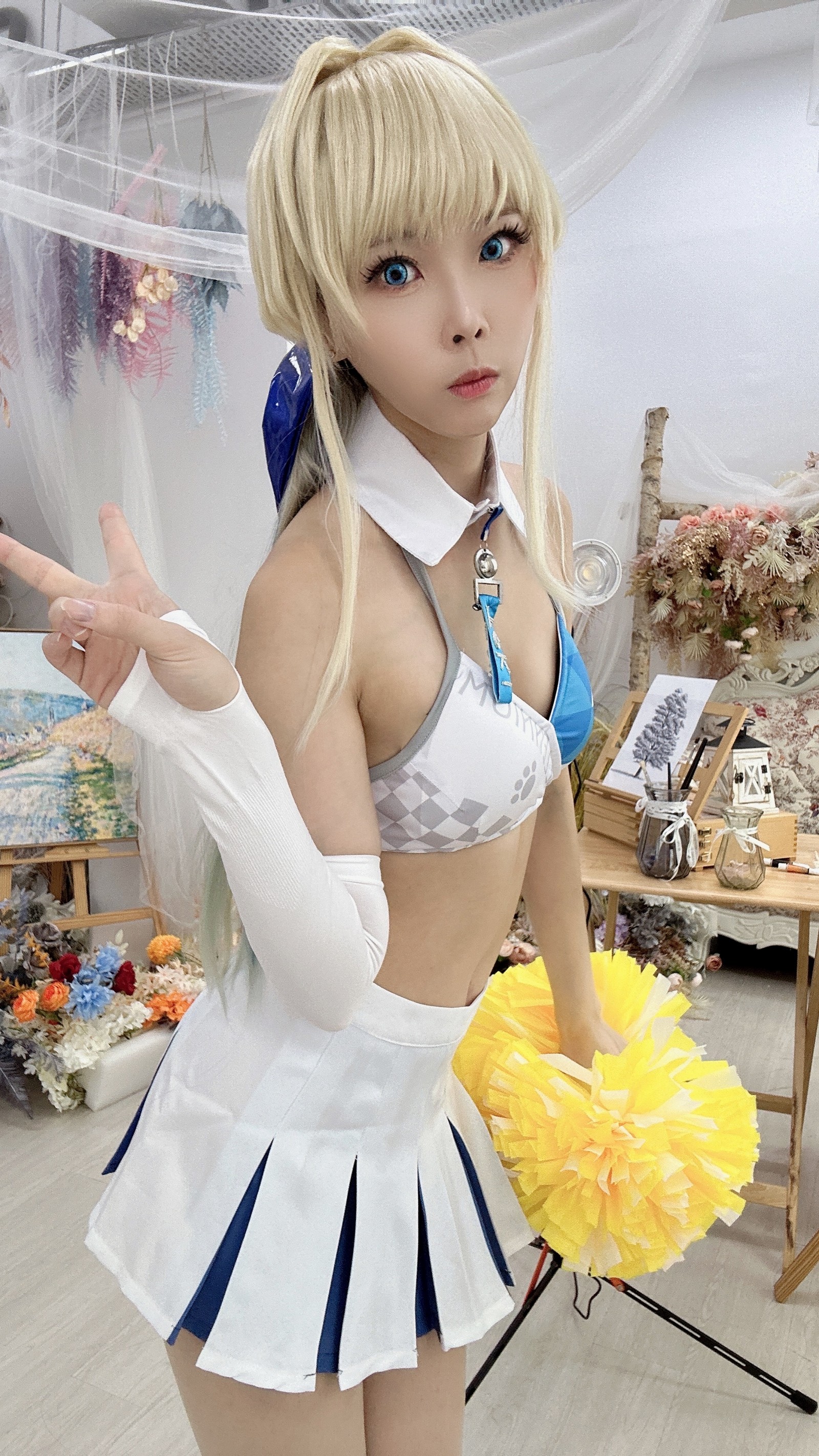 Maou Mo – Cheerleader Toki 啦啦队 Cos 写真（21P-70.3M）青春活力风插图3