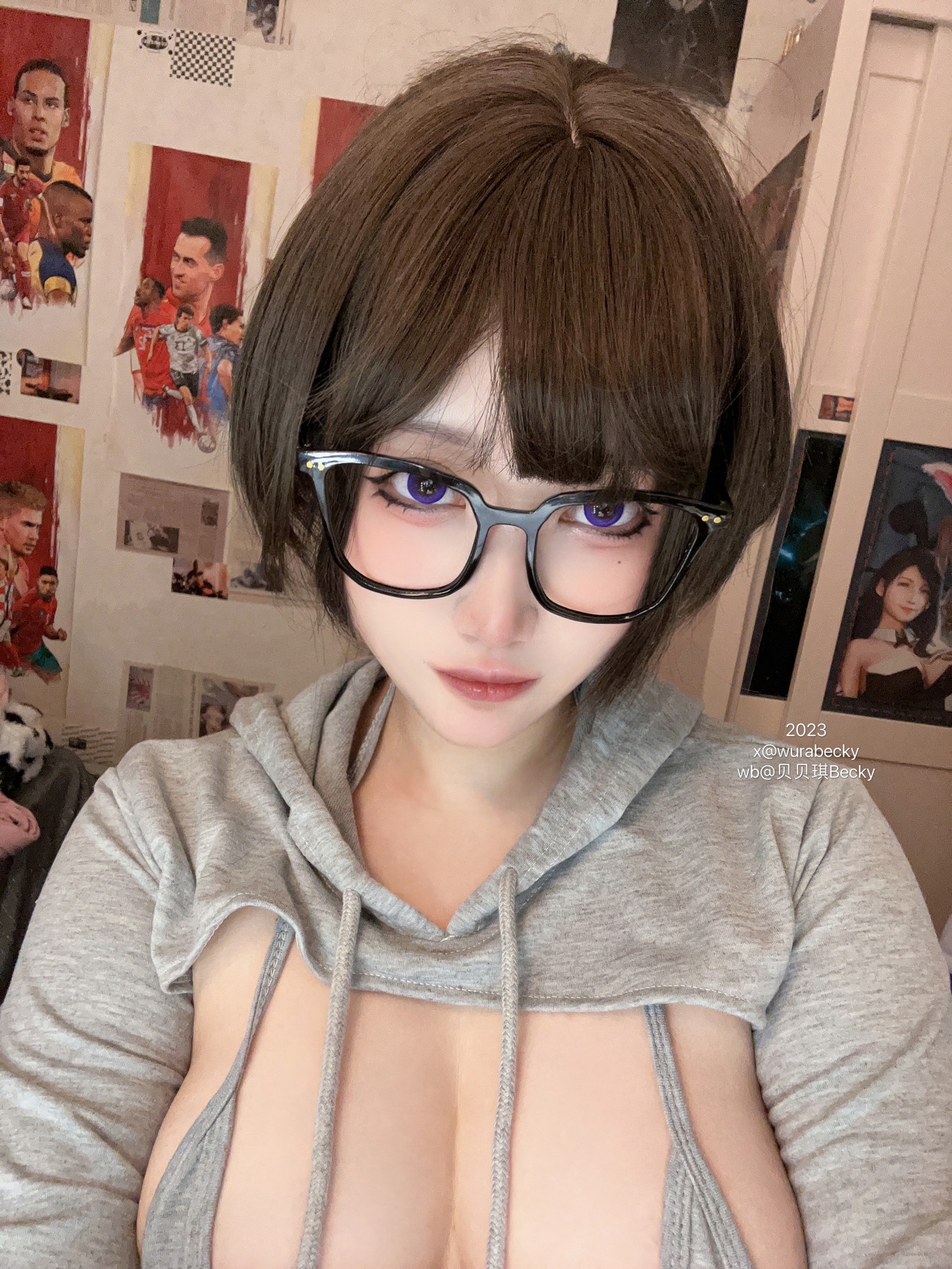 贝贝琪 Becky 眼镜姐姐 主题 Cosplay 写真＋视频合集（67P｜3V｜450MB）插图5