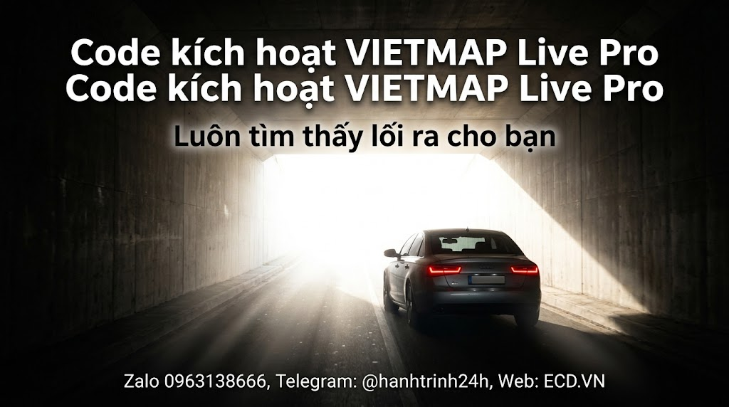 bán code vietmap live pro