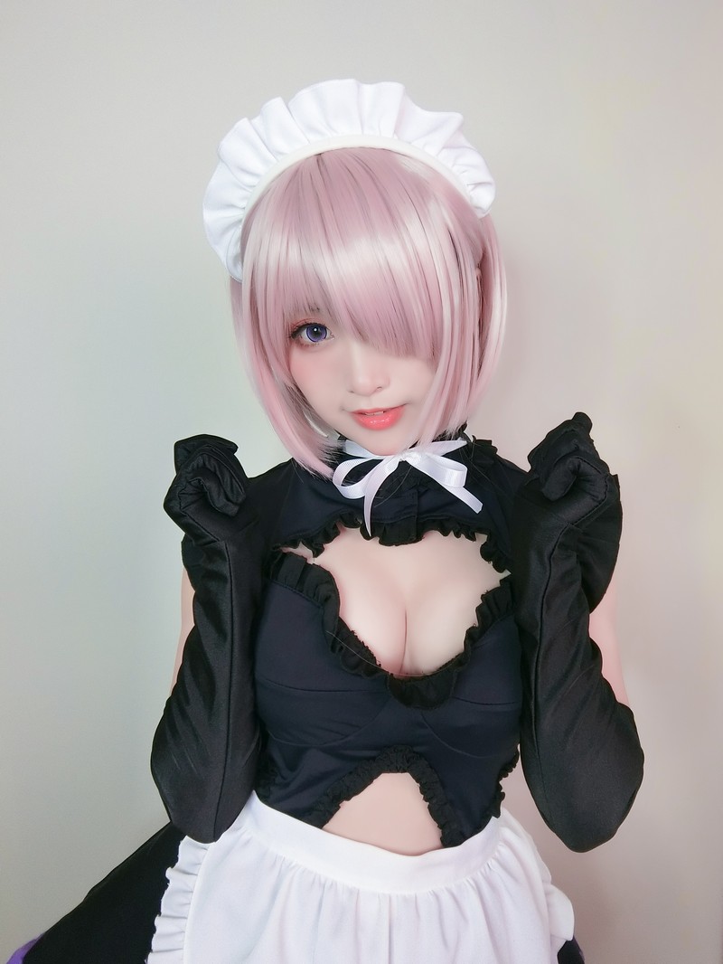 星野Saori 玛修 Mash Kyrielight Cosplay Fate系列写真【13P-64MB】插图8
