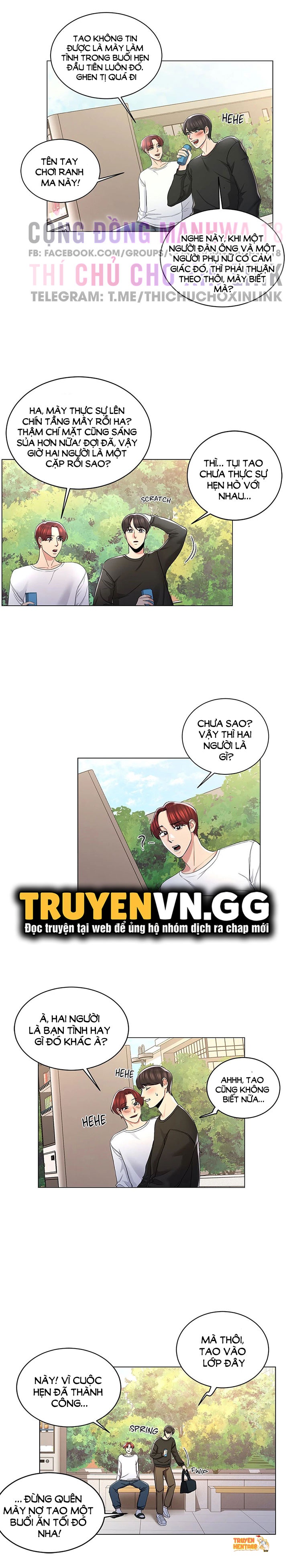 Trang truyện tmpn4rtm4va trong truyện tranh Tình Yêu Đại Học - Chapter 6 - truyenhentai18.net