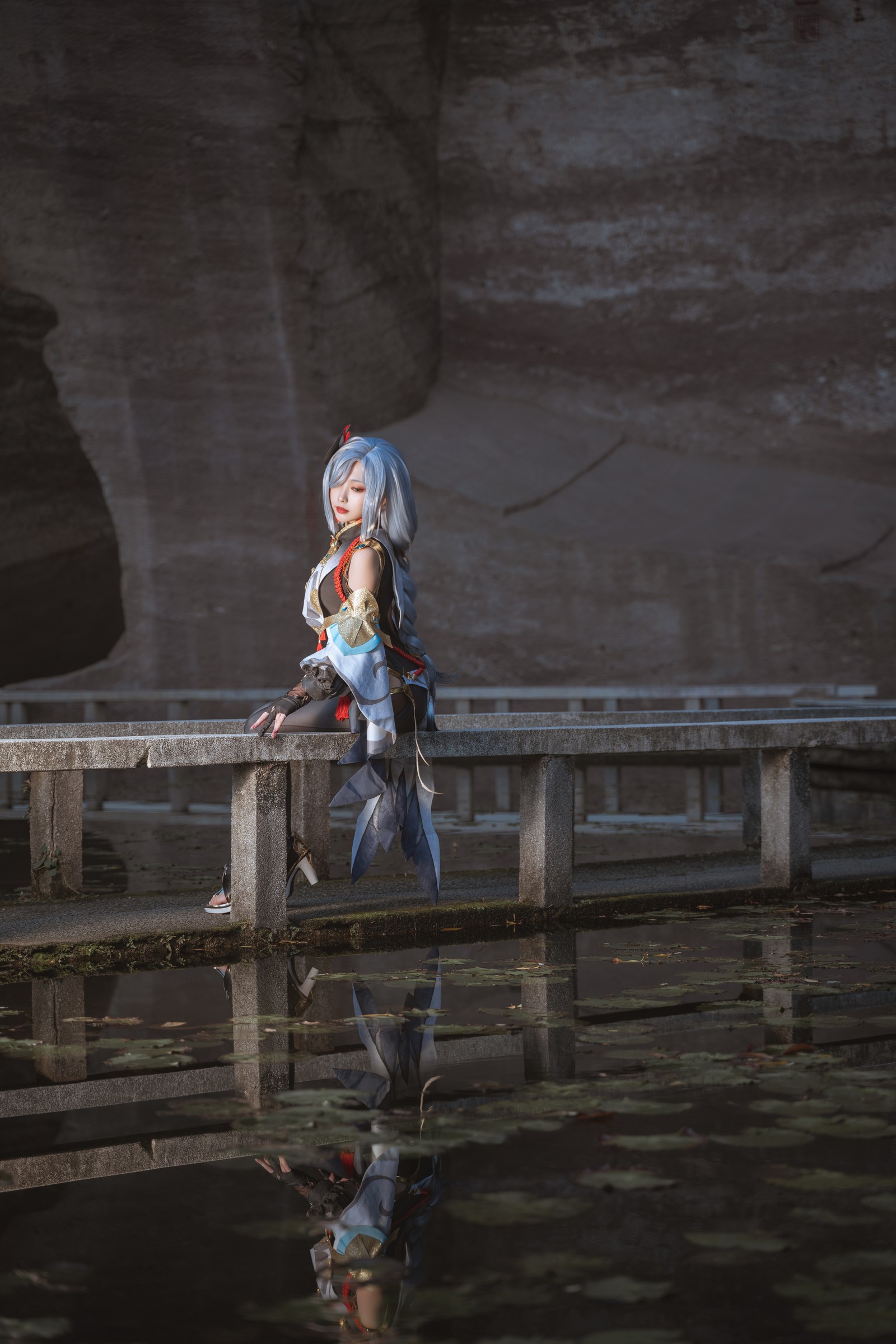 宮本桜 申鹤 Cosplay 写真合集｜原神人气角色 高清摄影（22P｜283MB）插图1