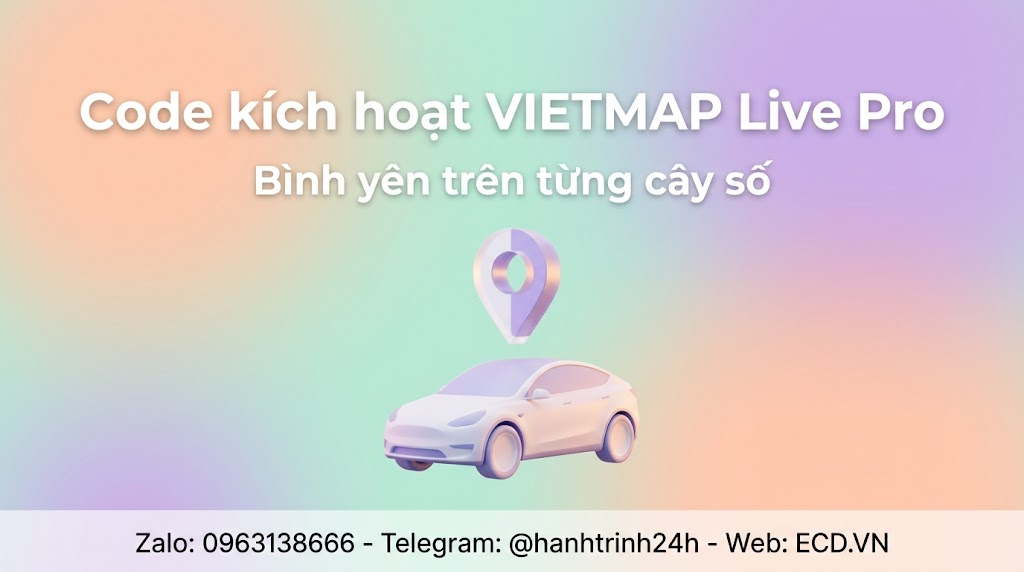 vietmap pro xe sang
