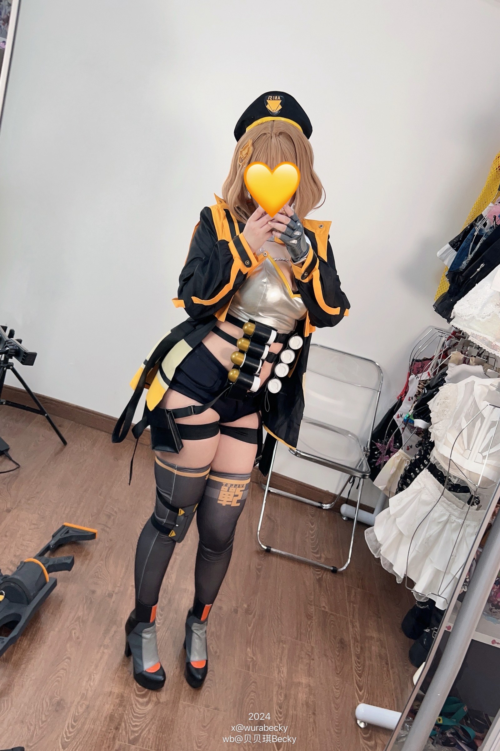 贝贝琪 Becky 阿妮斯 官方风 Cosplay 写真＋视频合集（40P｜4V｜327MB）插图5