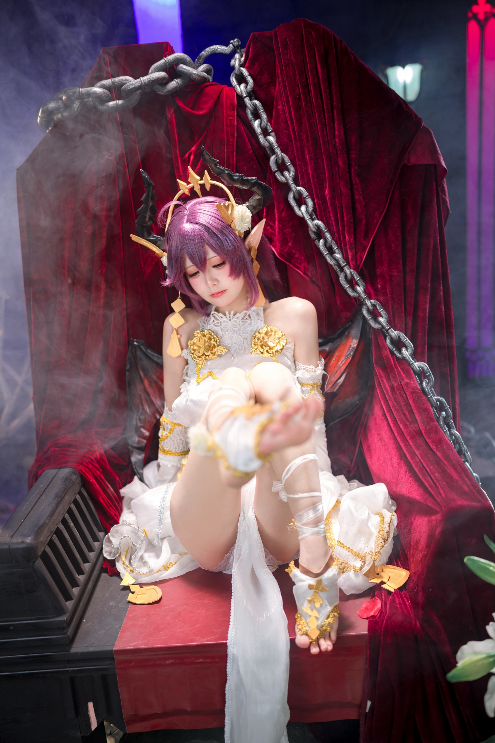 九柒喵 – 龙姬 Cos 妖系魅力写真（32P-234.6M）幻想风格图包插图8