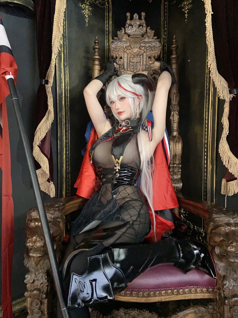 切切Celia 埃吉尔 Aegir Cosplay Azur Lane 写真 32P+2V插图1