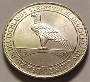 5 Reichsmark - Alemania, 1930, La liberación de Renania IMG-20220920-181933